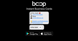 Custom Instant Business Card - Digital Contact Sticker - Instant_Business_Cards